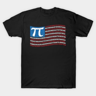 4th of July Pi Shirt American Pi Math T-Shirt